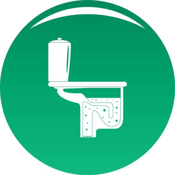 厕所设备图标绿色图片下载
