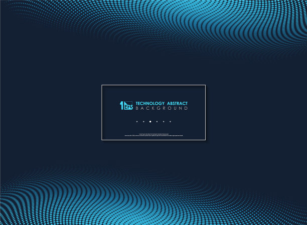 抽象蓝色现代极小点几何图片下载