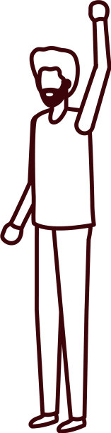 年轻人站在阿凡达的角色图片下载