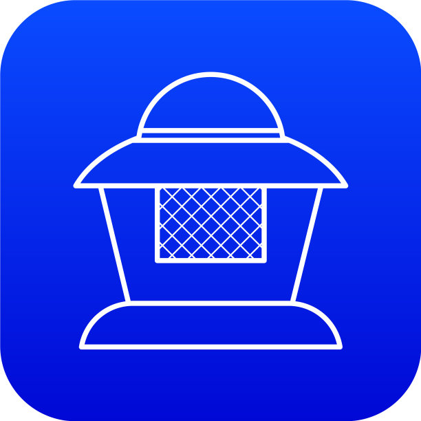 养蜂人图标蓝色图片下载