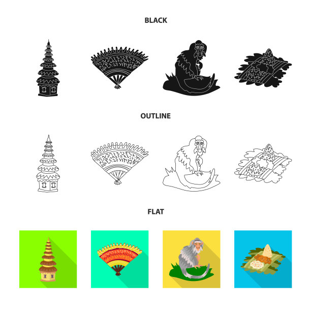 设计和旅游标志集和图片下载