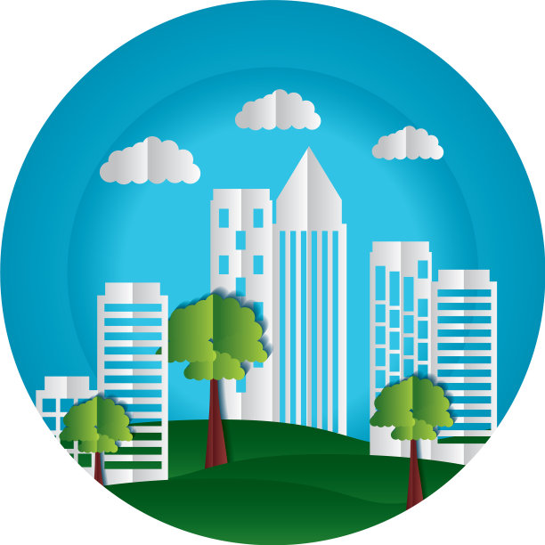 纸折纸的城市图片下载