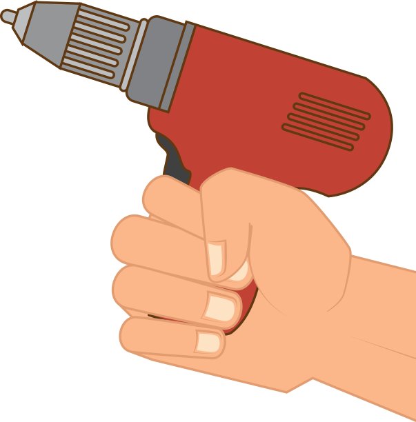 手持钻头图片下载