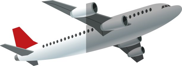 孤立的飞机设计图片下载