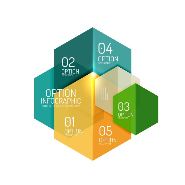 纸张信息图形布局设计模板图片下载