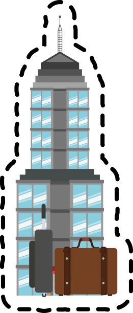 孤立的机场设计图片下载