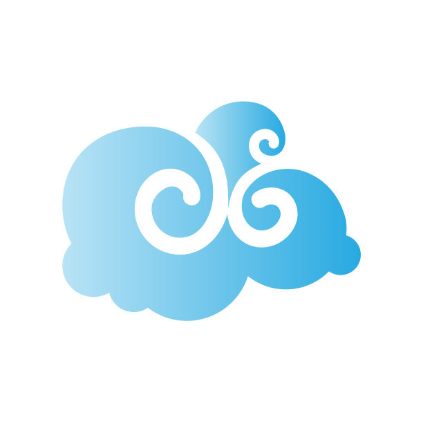 亚洲云图标的背景图形和网络图片下载