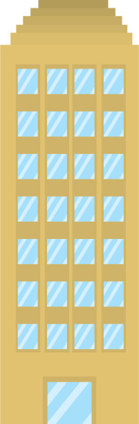 城市建筑大厦孤立图片下载