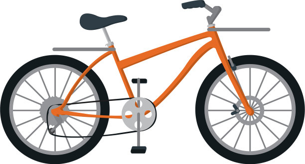 自行车图标孤立图片下载