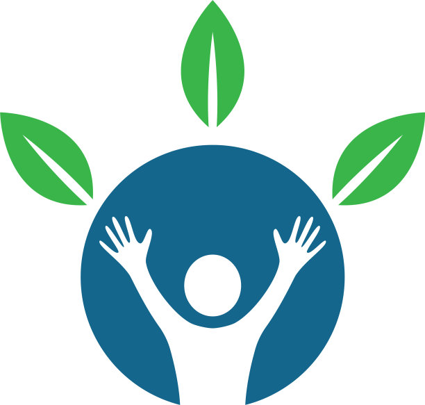 健康生活标志模板图片下载