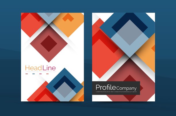 封面和封底均设a4大小版面业务图片下载