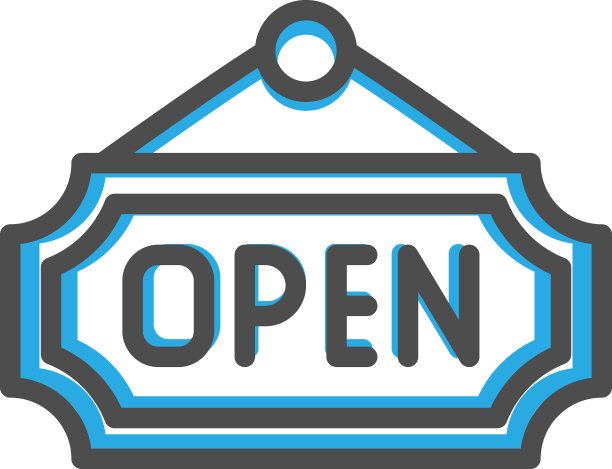 打开图标设计购物图标设计图片下载