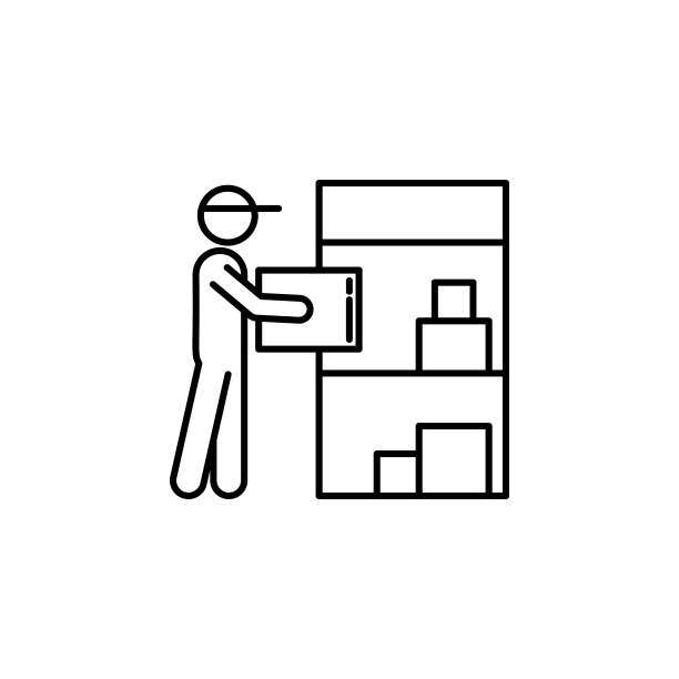 可以使用仓库装载机的标志和符号图片下载