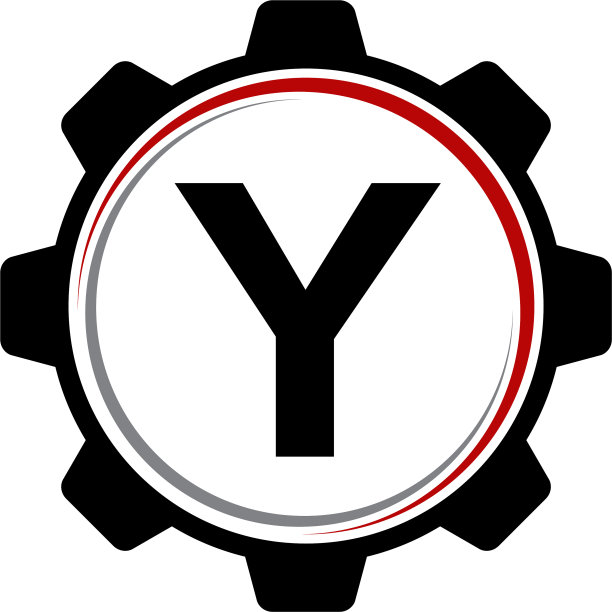 齿轮解决方案logo字母Y图片下载