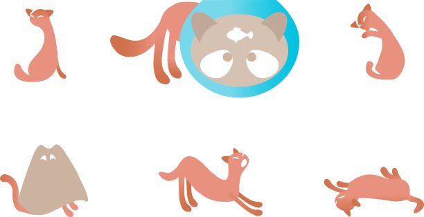 一组猫图片下载