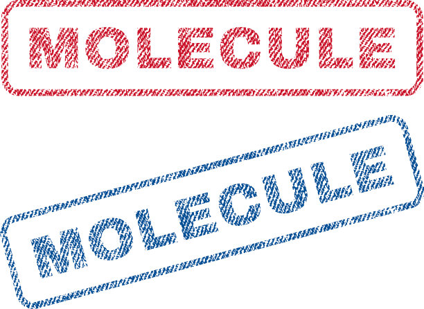分子纺织邮票图片下载