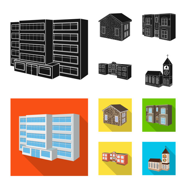 立面及住宅标志图片下载