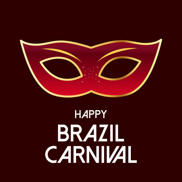 五彩缤纷的五彩纸屑点缀着狂欢节的节日海报图片下载