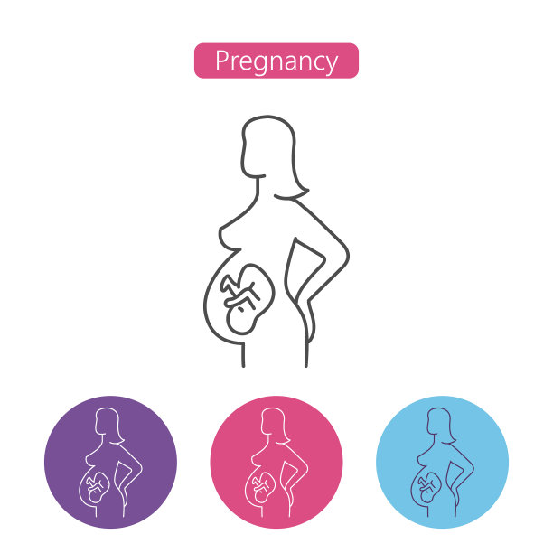 孕妇图标图片下载