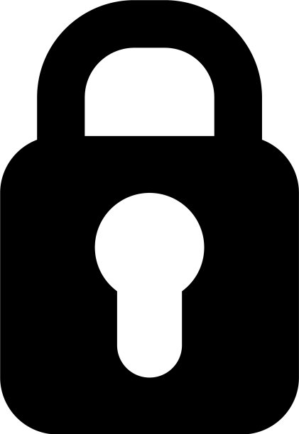 挂锁安全隔离图标图片下载