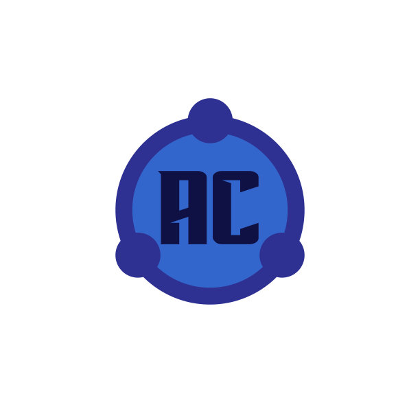 字母AC Logo模板设计图片下载