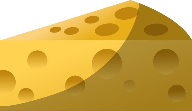 孤立的奶酪设计图片下载