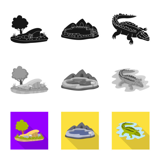 自然和有趣的图标图片下载