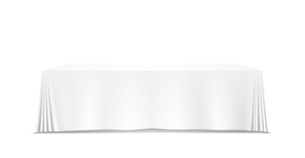 餐桌用桌布艺旗白布图片下载