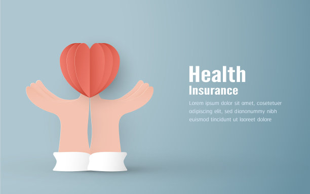 在医疗保险概念模板设计上是图片下载