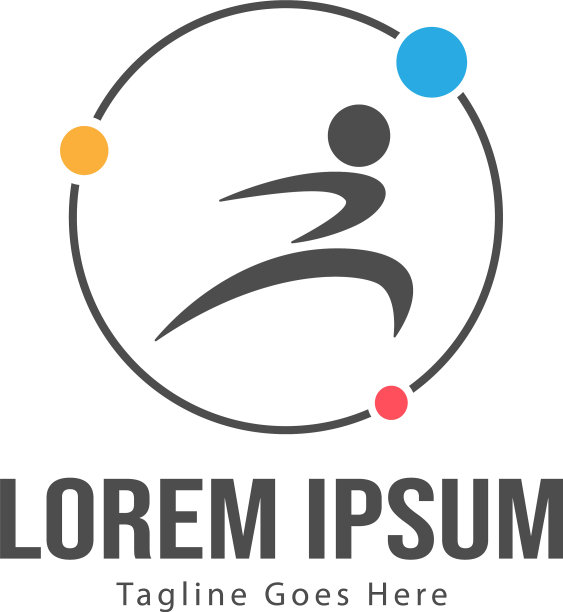 运动标志模板设计极简运动图片下载