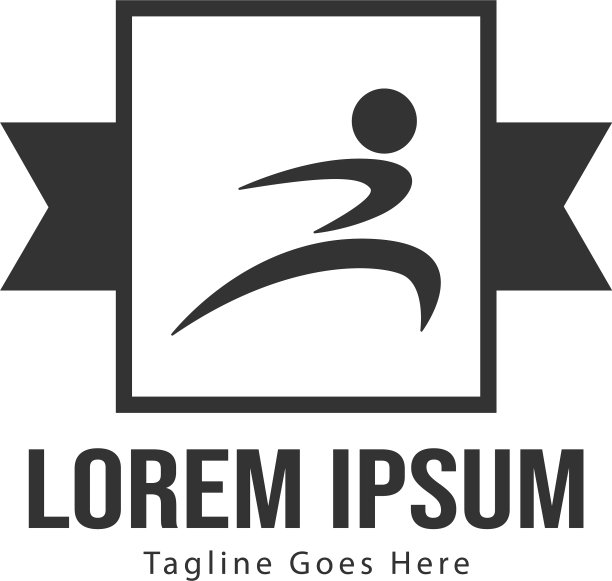 运动标志模板设计极简运动图片下载