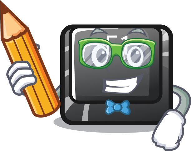 学生按钮f1在形状字符图片下载