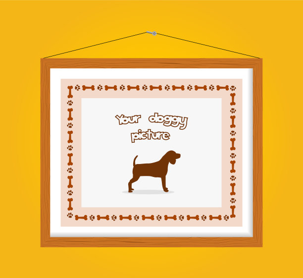 狗相框图片下载