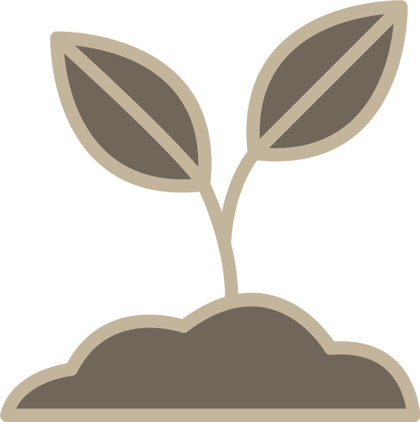 土壤植物图标图片下载