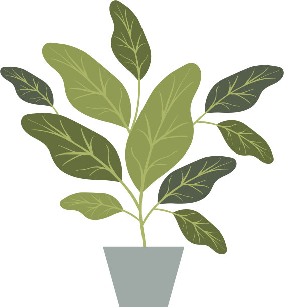 盆栽装饰图标图片下载