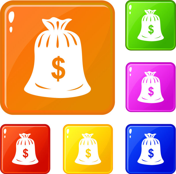 钱袋图标设置颜色图片下载