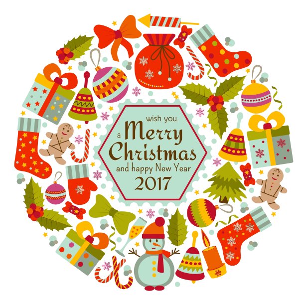 圣诞贺卡图片下载