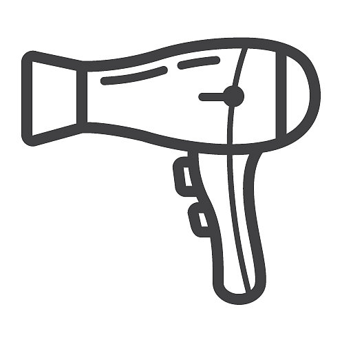 电吹风系列图标家用电器图片下载