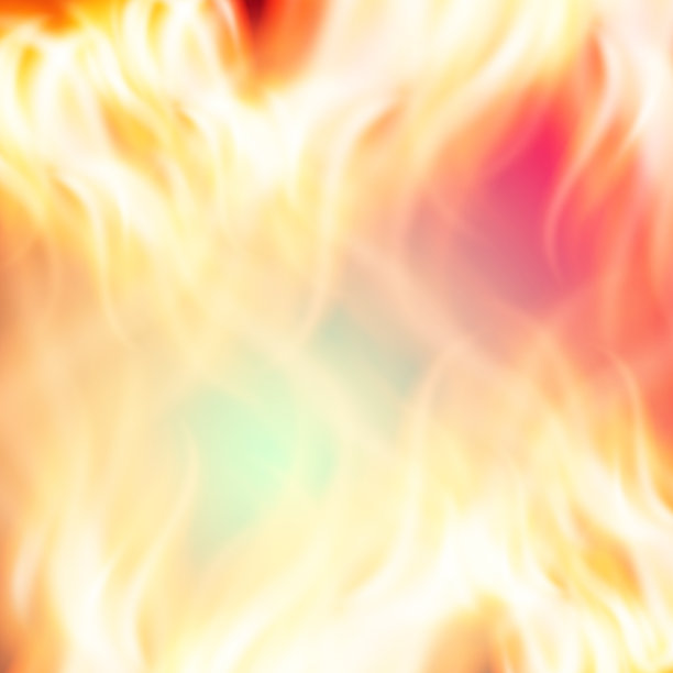 抽象的绿色粉色火背景为您图片下载