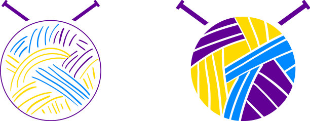 纱线和针织针工艺Logo图片下载