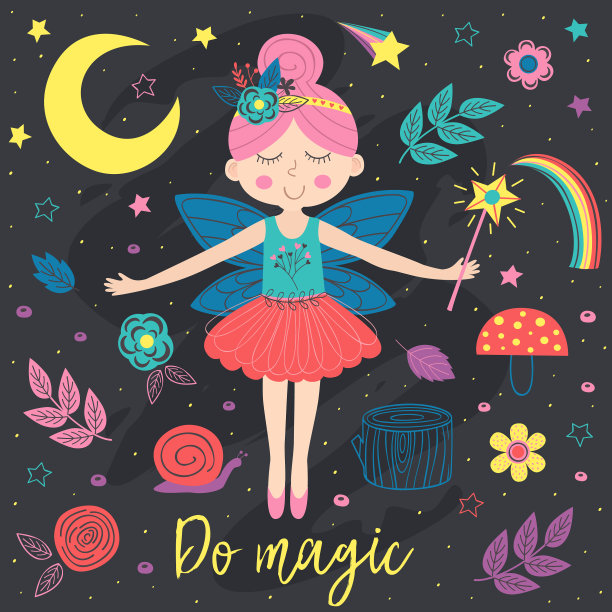 有魔法夜仙的海报图片下载