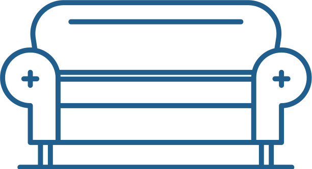 客厅沙发线条图标概念客厅图片下载