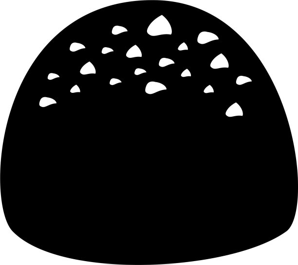 糖果的巧克力孤立的图标图片下载