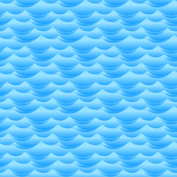 碧水波纹无缝纹理或图案图片下载