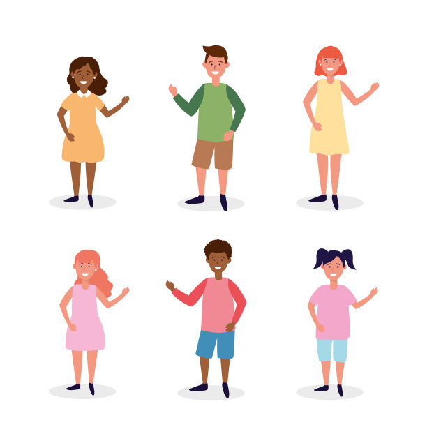 让男女都穿休闲装图片下载