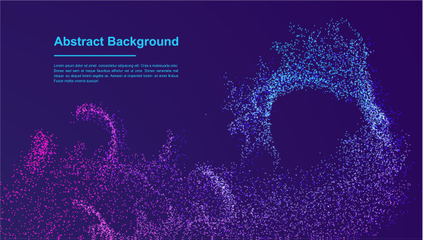 动态抽象液体流动颗粒背景图片下载