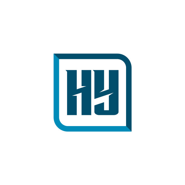 首字母标志hy模板设计图片下载