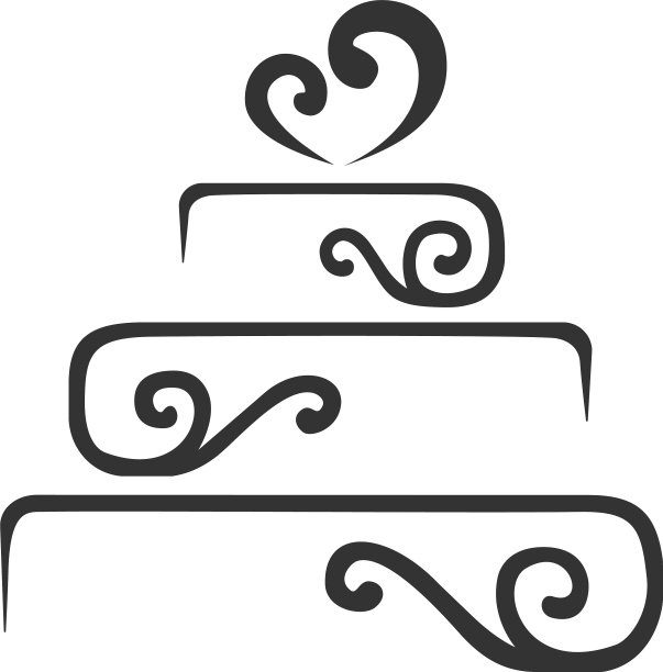 蛋糕的标志图片下载