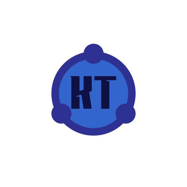 KT首字母logo模板设计图片下载