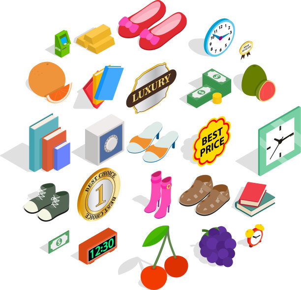 健美图标设置等距样式图片下载